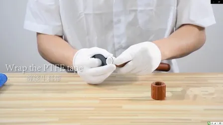 Tubo rosqueado de encaixe de tubo Pph de plástico de alta pressão marrom de qualidade confiável